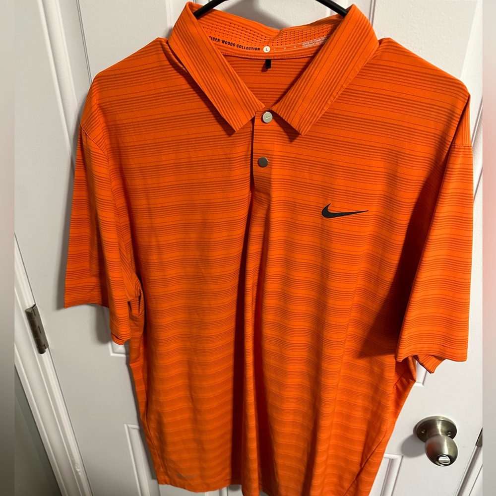 Tiger Woods golf polo